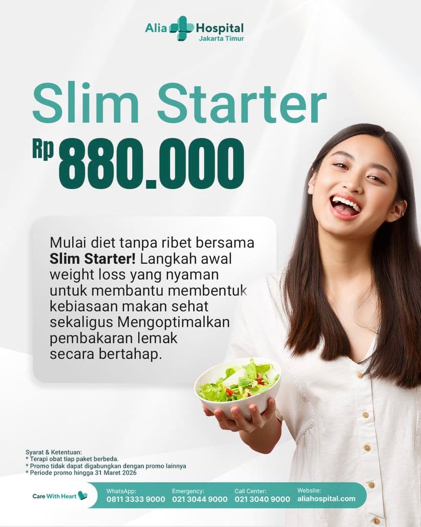 Paket Program Weight Loss (2 WEEKS) Slim Starter